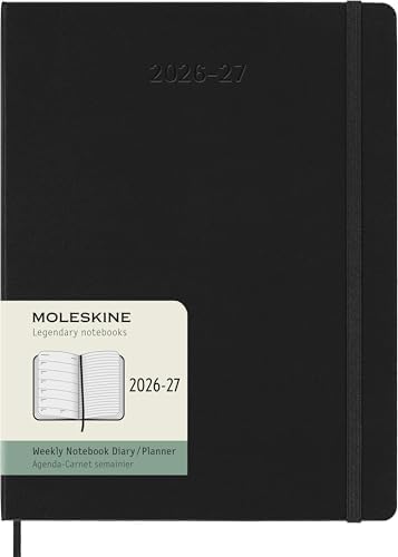 Moleskine Classic 18 Month 2026-2027 Weekly Horizontal Planner
