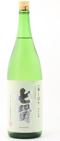 Amazon Co Jp 日本酒 しぼりたて 七賢 しちけん 純米吟醸 一番しぼり 1800ml クール便発送 食品 飲料 お酒