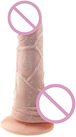 Water Toys 7.5 Inches Waterproof Product Women Big Silicone Huge Flexiblestrong Suction Cup Toy,6 Inch Flesh