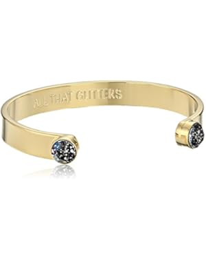 Gold Patina Cuff Bracelet