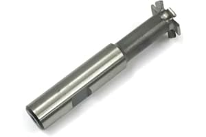 HHIP 2006-0406 High Speed Steel Convex Cutter, 3/4" Cutter Diameter, 1/16" Radius, 1/2" Shank Diameter, 3" OAL