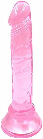 5.7 Inch Realistic Dild-ò Female Body Dild-ò with Secret Shipping,0611-KNVJ-ZRFW-SNQA (Clear Pink)