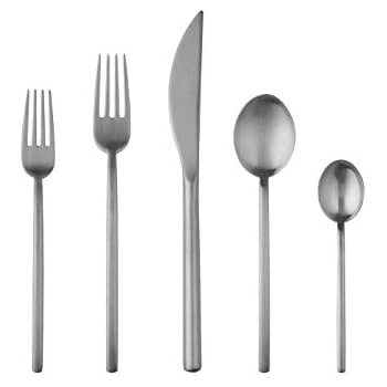 Mepra 20-Piece Due Ice Flatware Set
