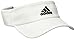 adidas Men's Adizero II Visor, White/Black, ONE SIZE