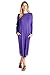 82 Days Women'S Rayon Span Round Hem Jersey Dress With Side Pockets - Solid