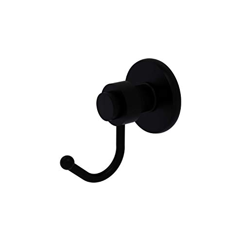 Allied Brass 920-BKM Mercury Collection Robe Hook, Matte Black