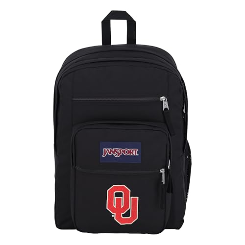 JanSport NCAA Officially Licensed Backpack, Oklahoma Sooners, Big Student with…