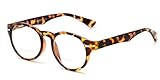 Readers.com The Ivy League Bifocal Unisex Round Reading Glasses
