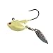Hanxing Joint Fluorescent 1/4oz Willow Bladed Spin Jig Heads Original Jig Head