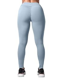 Leggings para levantamiento de glúteos a prueba de sentadillas, con detalle de espalda en V