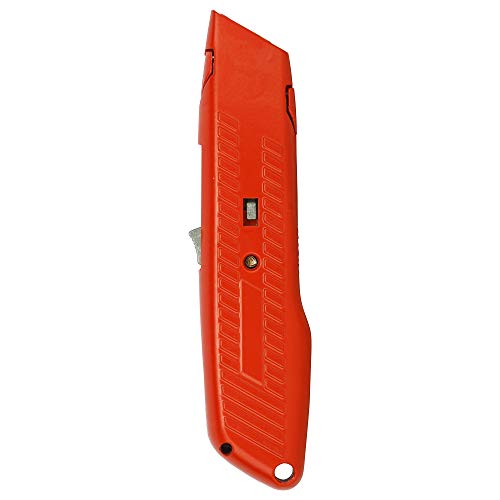 Stanley Interlock Safety Utility Knife w/SelfRetracting Round Point