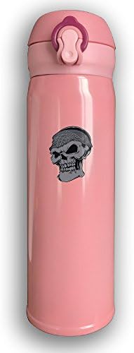 2017 Stainless Steel Black Pirate Skeleton Custom Mugs Cheap