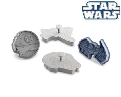 UPC 768505613582, Star Wars Cookie Cutter 8 Pc Set Complete Saga: Death Star, Millennium Falcon, X-wing Fighter and Darth Vader&#39;s TIE Fighter, C3PO, Chewbacca, Darth Vader, Yoda. Make Cookie, Fondant with your Kids.