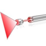 FreeMascot Red Light Line Beam Presenter Pen with Hand-free Tail Switch (Red)