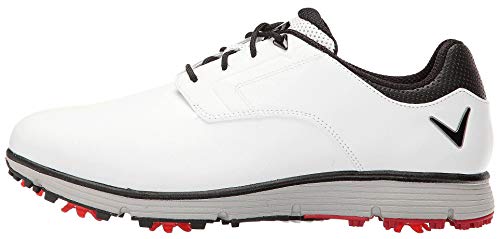 Callaway Men's LaJolla Golf Shoe, White, 9.5 D US
