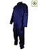 MAGID N1540 A.R.C. Cotton Arc-Resistant Coverall, Mandarin Collar, 2X-Large, Navy Blue