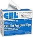 CRL Lint Free Glass Wipes in Pop Up Dispenser Box by CR Laurence