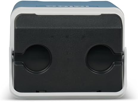 IP27 Glacière 27L – Grande glacière Passive Bleu Clair, légère, Robuste et Portable, idéale pour Camping, Travail, Pique‑Nique, Outdoor, Boissons et Snacks – Isolation sans électricité