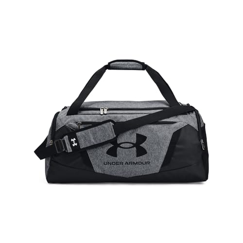 Ua Unisex Ua Undeniable 5.0 Duffle Md Pitch Gray Medium Heather / Black / Black Osfm