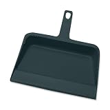 Genuine Joe GJO02406 Heavy-Duty Plastic Dust Pan, 12-inch