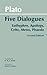 Plato Five Dialogues (Hackett Readings in Philosophy)