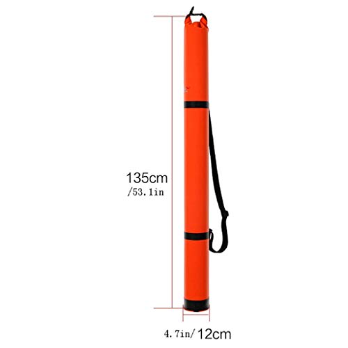 liangzishop Angeltasche Angeltasche, tragbare Angelrute Beutel-große Kapazitäts-Angelruten-Gerät-Beutel 135cm… – Bild 3