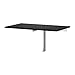 Ikea BJURSTA drop-leaf table, 35 3/8x19 5/8