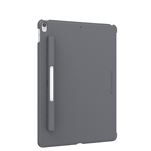 SwitchEasy 2019 iPad Air 3 Case, CoverBuddy Back Cover with Pencil Holder for iPad Air 3rd Generation and iPad Pro 10.5-inch. Compatible with Smart Keyboard, Smart Cover and Apple Pencil (Space Gray) (Best Ipad Keyboard Uk)