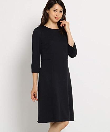 Amazon リフレクト Reflect 洗える ベルギーツイルワンピース 11 L ネイビー 093 ワンピース チュニック 通販