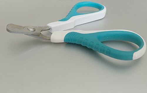 Ebelyn Nail Clippers with Raised Tips for Cat Small-Breed Dog Puppy & Small Animals Rabbit Bird. Handy Safe Trimmer. Precise & Fast Clipping Keeping Paws Clean and Healthy Professional Grooming Tool.