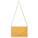 xuifen shop Women's Envelope Clutch, Yellow