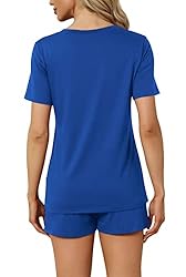 RUBZOOF Lounge Sets for Women V Neck Two Piece