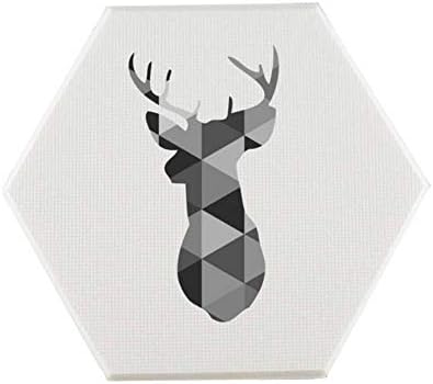 TIVOPA Nordic Style 3D Hexagon Self-Adhesive Wall Stickers Decorative Painting for Living Room Home Decoration