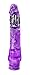 Blush Mambo Vibe - 9 Inch Soft Realistic Vibrating Dildo - Tunable Vibrations Located At The Tip For Deep Stimulation - Flexishaft So It's Not Floppy - Waterproof Vibrator For Women Men - Clear Purple