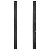 7' 10" L Black Ice Snowmobile Ski Guides - 2 Pack