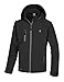 Little Donkey Andy Boys' Youth Softshell Jacket with Removable Hood, Fleece Lined and Water Repellent