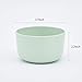 4pcs Bamboo Kids Bowls for Baby feeding，Small Serving Bowls，Small Prep Bowls& Dinnerware Sets, Eco-Friendly Tableware for Baby Toddler Kids(Blue, Light Blue, Green, Gray)