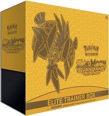 Pokemon TCG: Sun & Moon Guardians Rising Elite Trainer Box + Bonus GIFT Ace s Metallic Premium Card Sleeves Pack