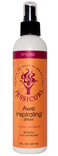 Jessicurl Awe Inspiraling Spray, Citrus Lavender, Midday Curl Refresher