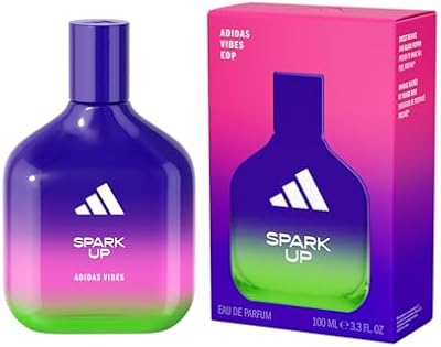 Vibes Spark Up Eau de Parfum, langanhaltender, belebender Unisex-Duft mit natürlichen ätherischen Ölen, 100ml