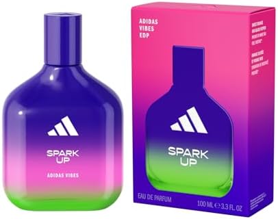 Vibes Spark Up Eau de Parfum, langanhaltender, belebender Unisex-Duft mit natürlichen ätherischen Ölen, 100ml