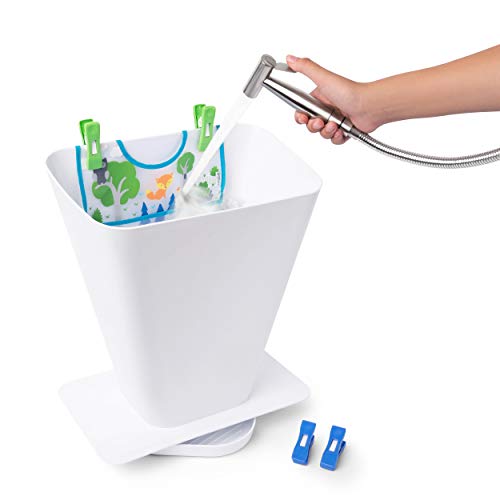 Spray Pal Cloth Diaper Sprayer & Splatter Shield Bundle - Mess-Free Diaper Cleaning