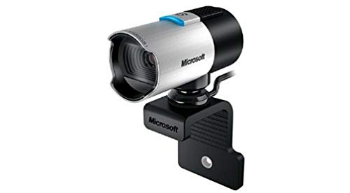 Microsoft 5WH-00002 LifeCam Studio Webcam (Business Packaging), Black, Silver