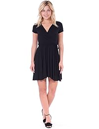 popana Swing gorra para mujer manga Midi por encima de la rodilla vestido de verano - hecho en Estados Unidos