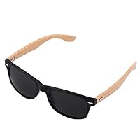 Windwinevine Fashion Stylish Men Women Glass Bamboo Sunglasses Retro Vintage Lens Wooden Frame Handmade Sunglasses BZ022