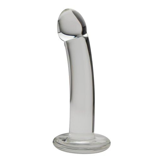 Basic Curve 6' Dildo, Clear Artist Designed and Hand Crafted Borosilicate Glass image