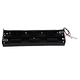 Chinatera Black 12V Battery Case Holder Case 8X D