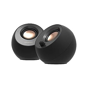 Creative Pebble V3 ブラック USB/Bluetooth/3.5mmピン/45度上向きスピーカー