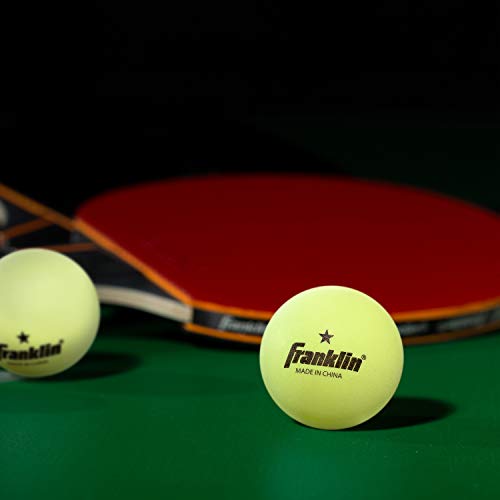 Franklin Sports Glow in The Dark Ping Pong Balls Official Size