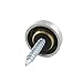 uxcell Decorative Fittings 16mm Screw Caps Mirror Nails 4 Pcs